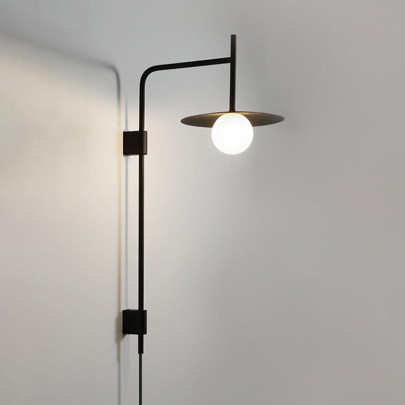 Nordic Swing Arm Wall Lamp for Living Room G26