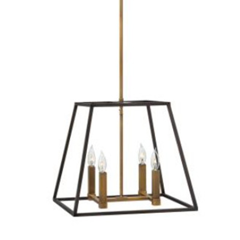 Trapezium Cage Pendant Light