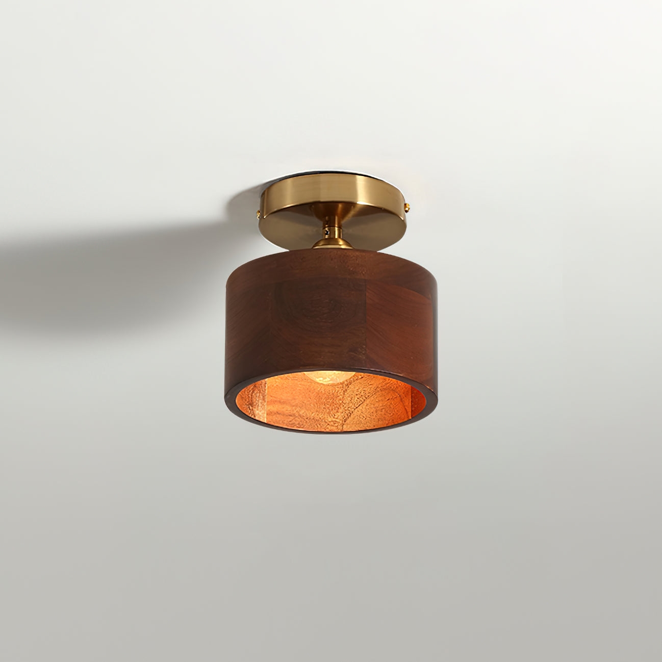 Collar Wood Ceiling Lamp T1459
