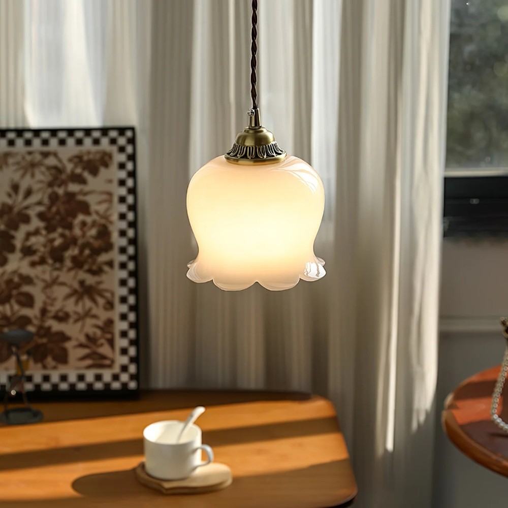 Vintage Valley Flower Pendant Light S163
