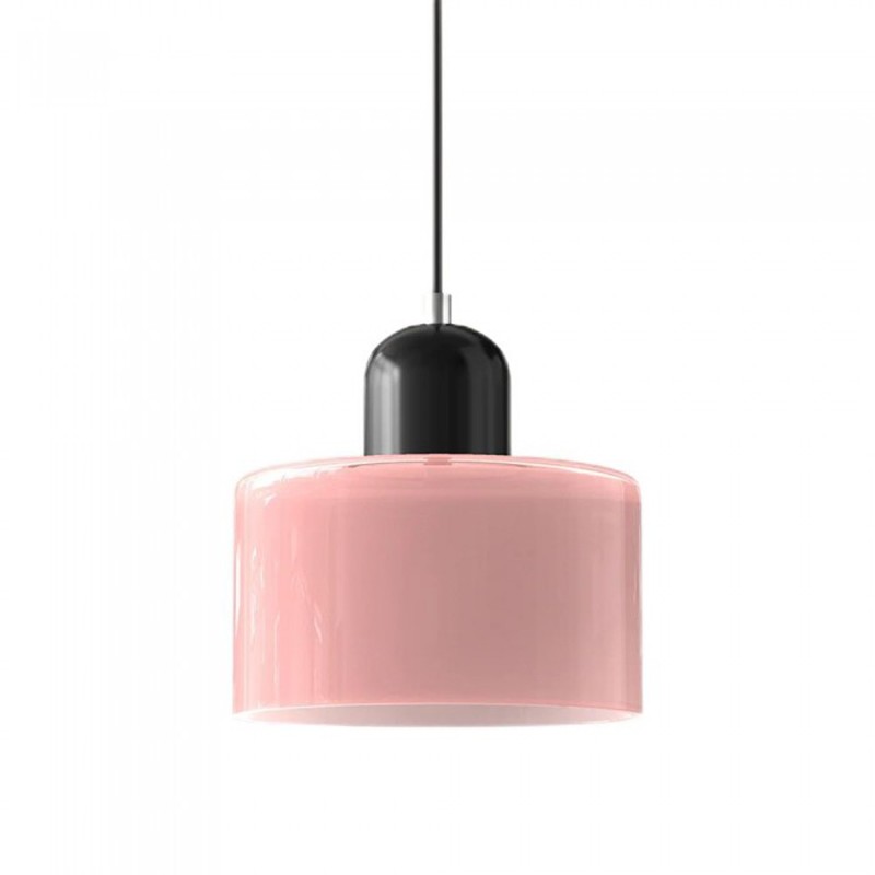 Nordic Morandi Cylinder Glass Pendant Light S66