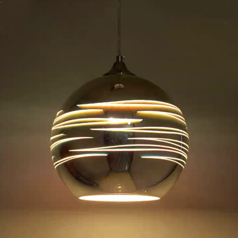 Modern 3D Colorful Nordic Pendant Lamp(Blue Version)