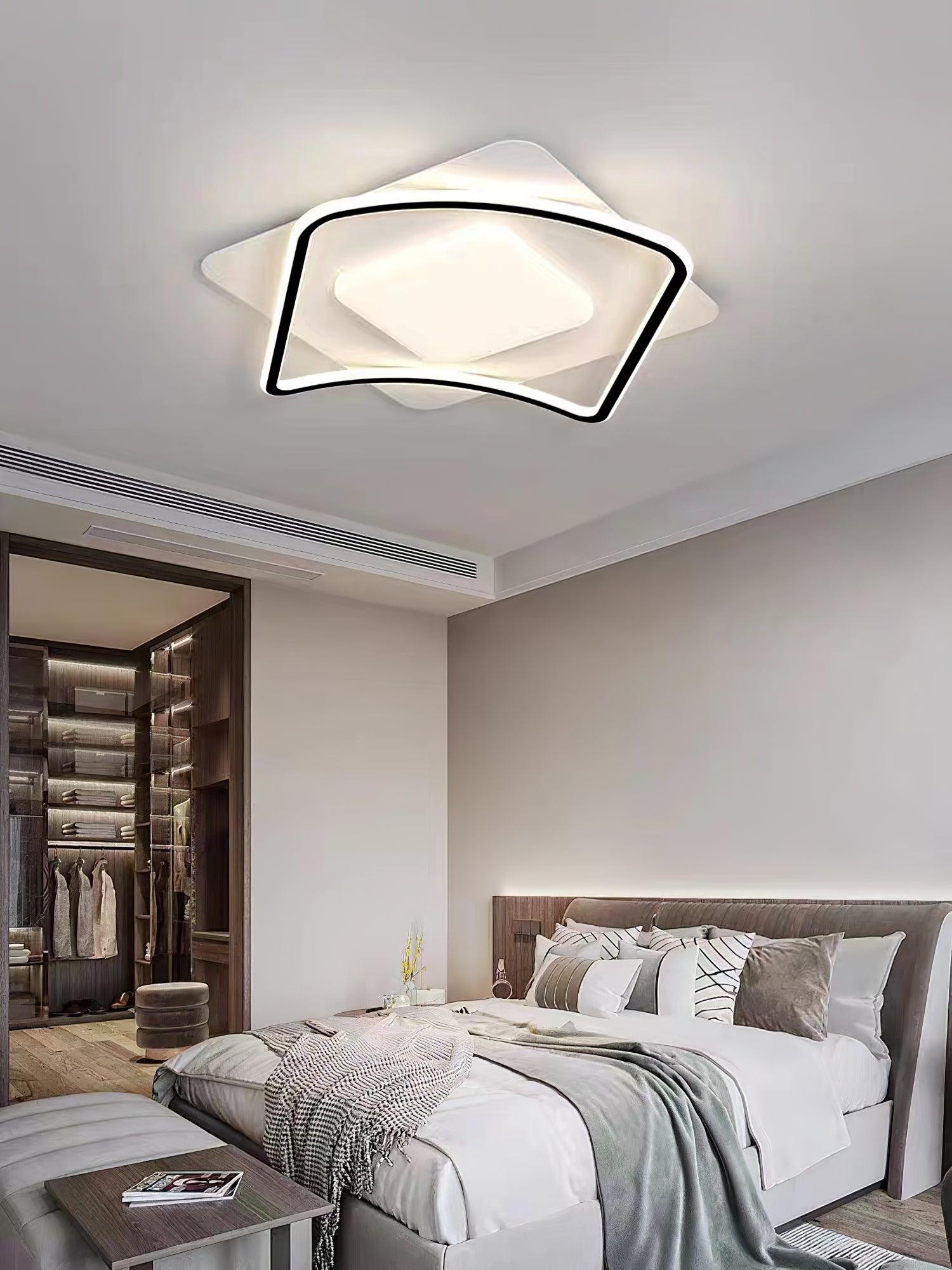 Minimalist Geometry LED Ceiling Light M438