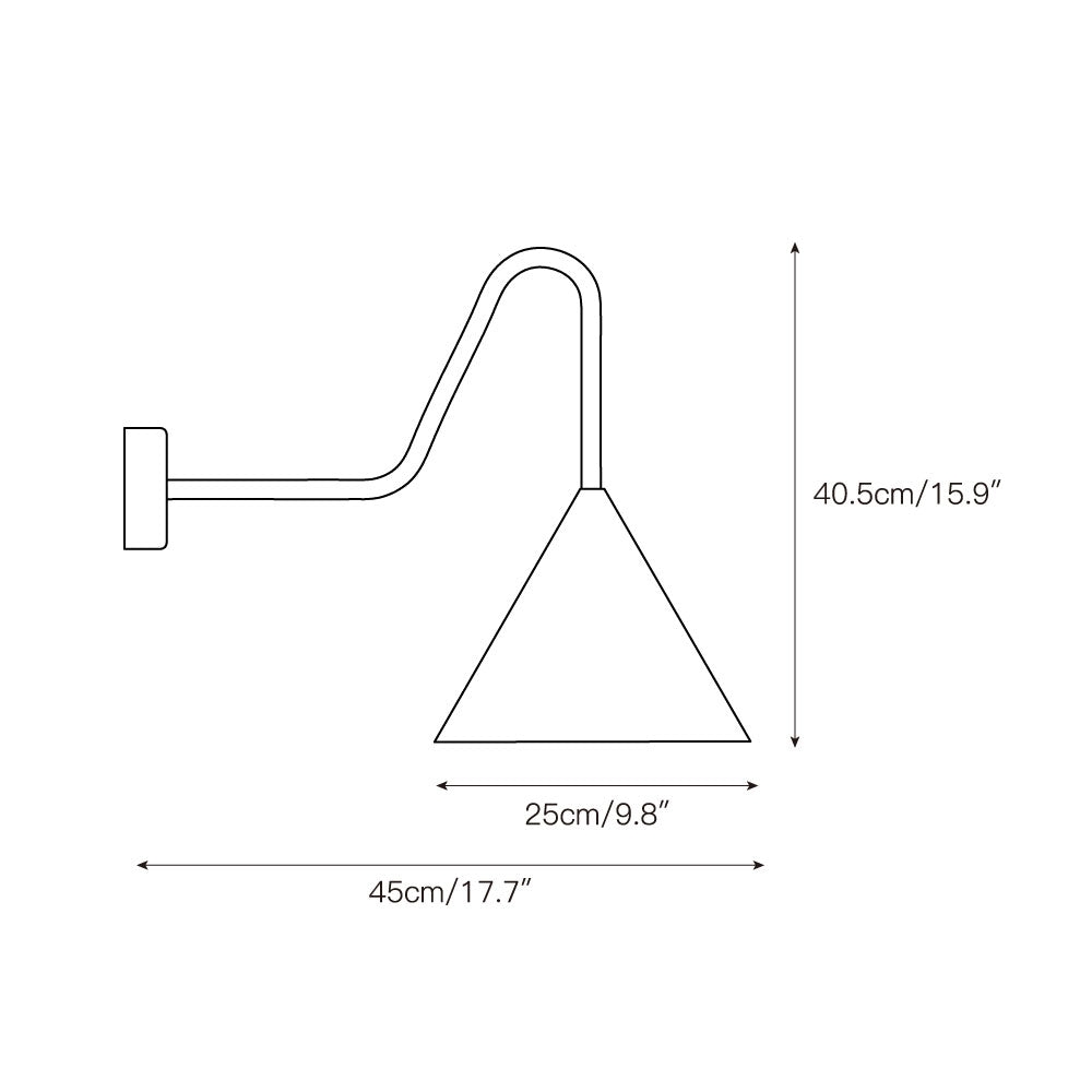 Cone Wall Lamp T1978