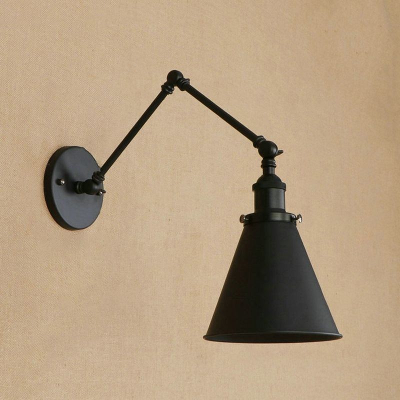 Industrial Style Adjustable Metal Wall Lamp G08