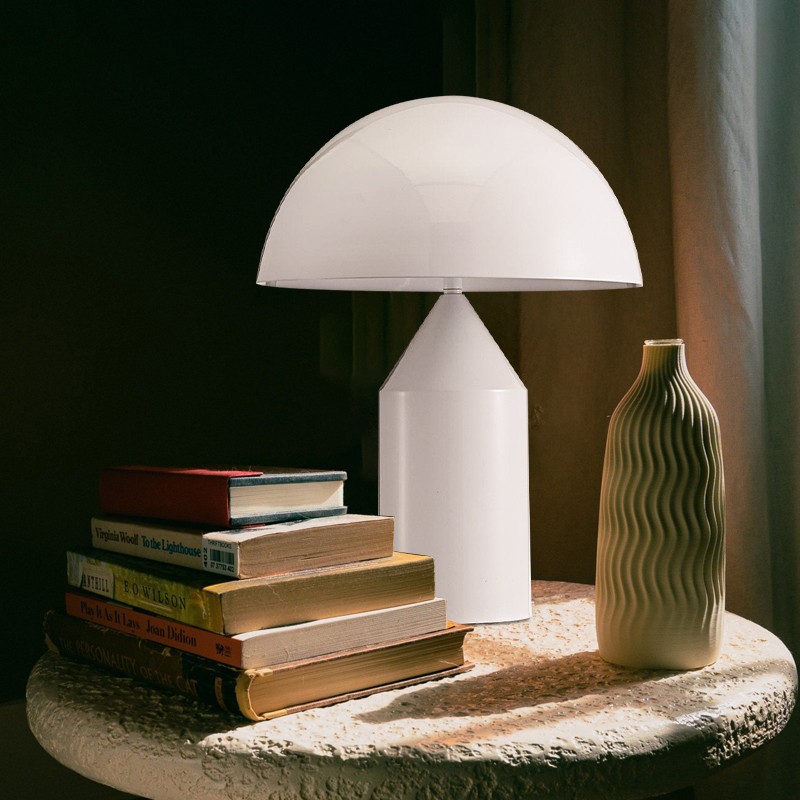 HaloVell Table Lamp Sculptural Dome - Modern Bedroom Lighting