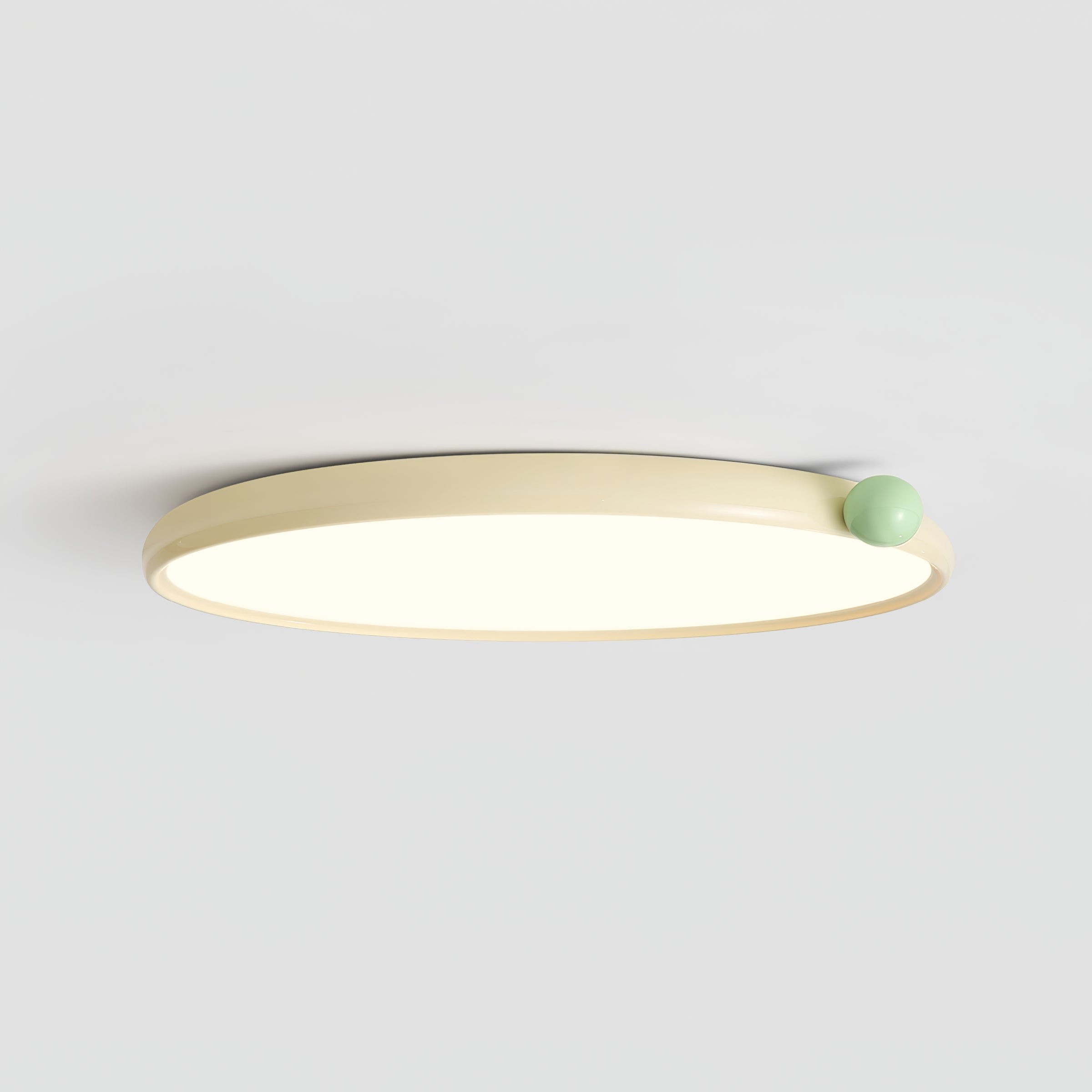 Minimalist Disc Cream Style Ultra-thin Ceiling Lamp M440
