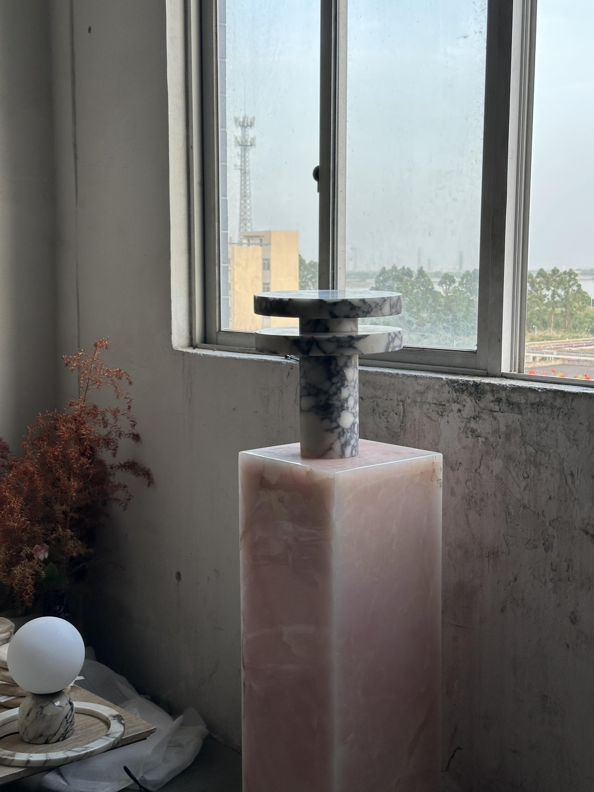 Pillar Marble Table Lamp T1791