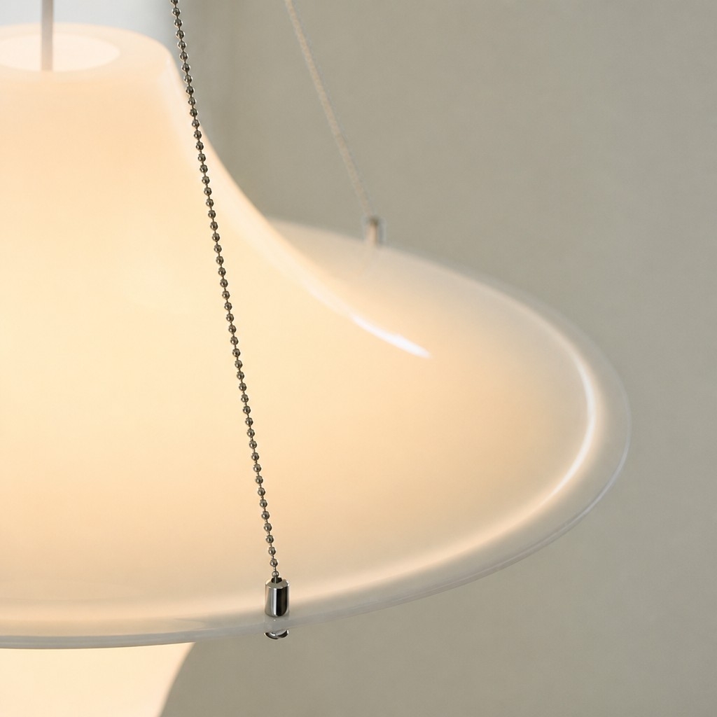 Saebery UFO-Shaped Pendant Lamp - Elegant Design Ideal for Kitchen or Workspace T2276
