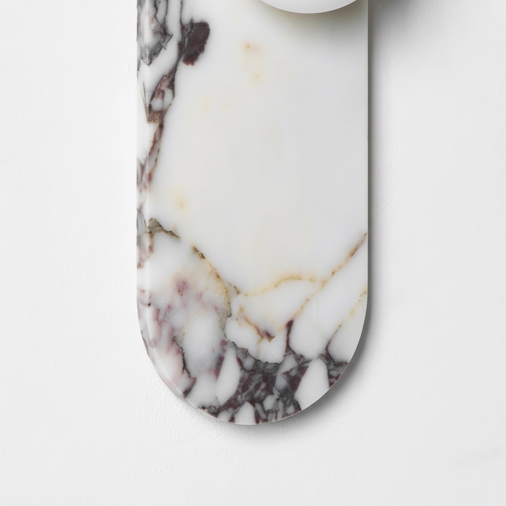 Vinbrea Modern Accent Wall Lamp – Marble Body Design for Living Room or Bedroom T1208