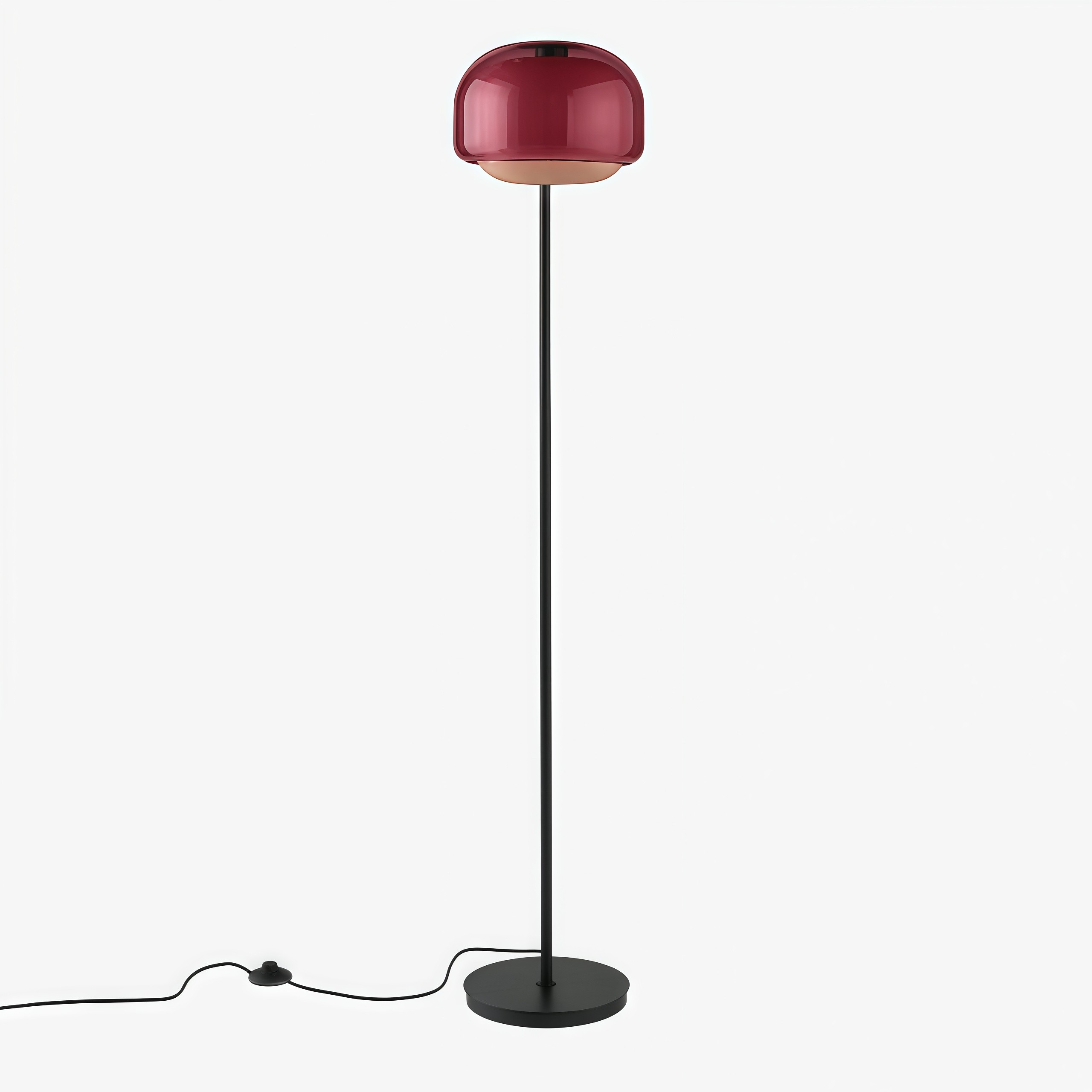 Clinco Vibrant Colored Glass Floor Lamp ‑ Modern Decorative Lighting T417