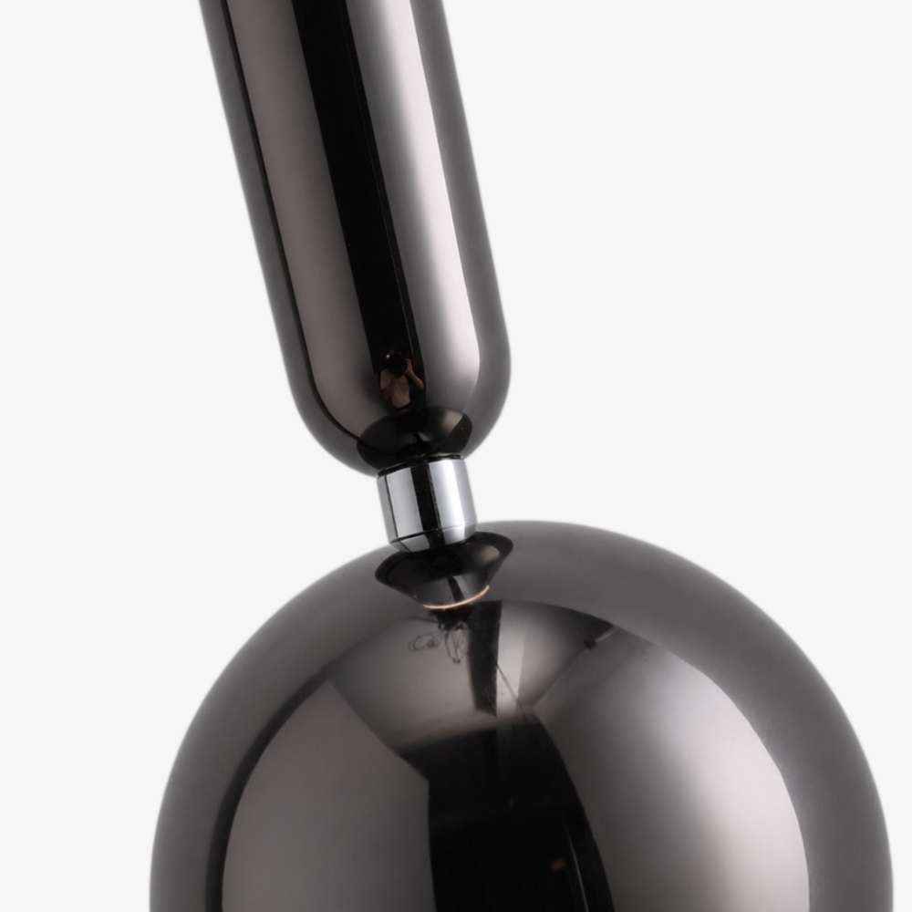 Veridia Modern Adjustable Slim Pendant Light - Metal Acrylic Hanging Lamp for Bedroom and Hallway T2211