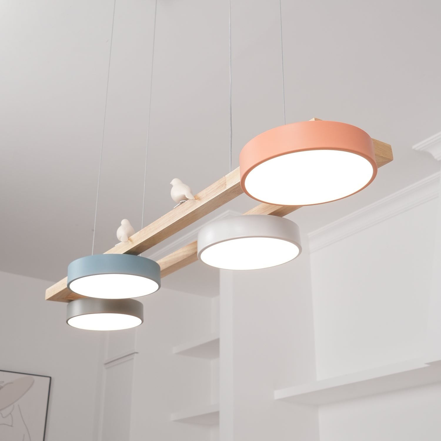 New Style Fashion Bird Long Chandelier M100