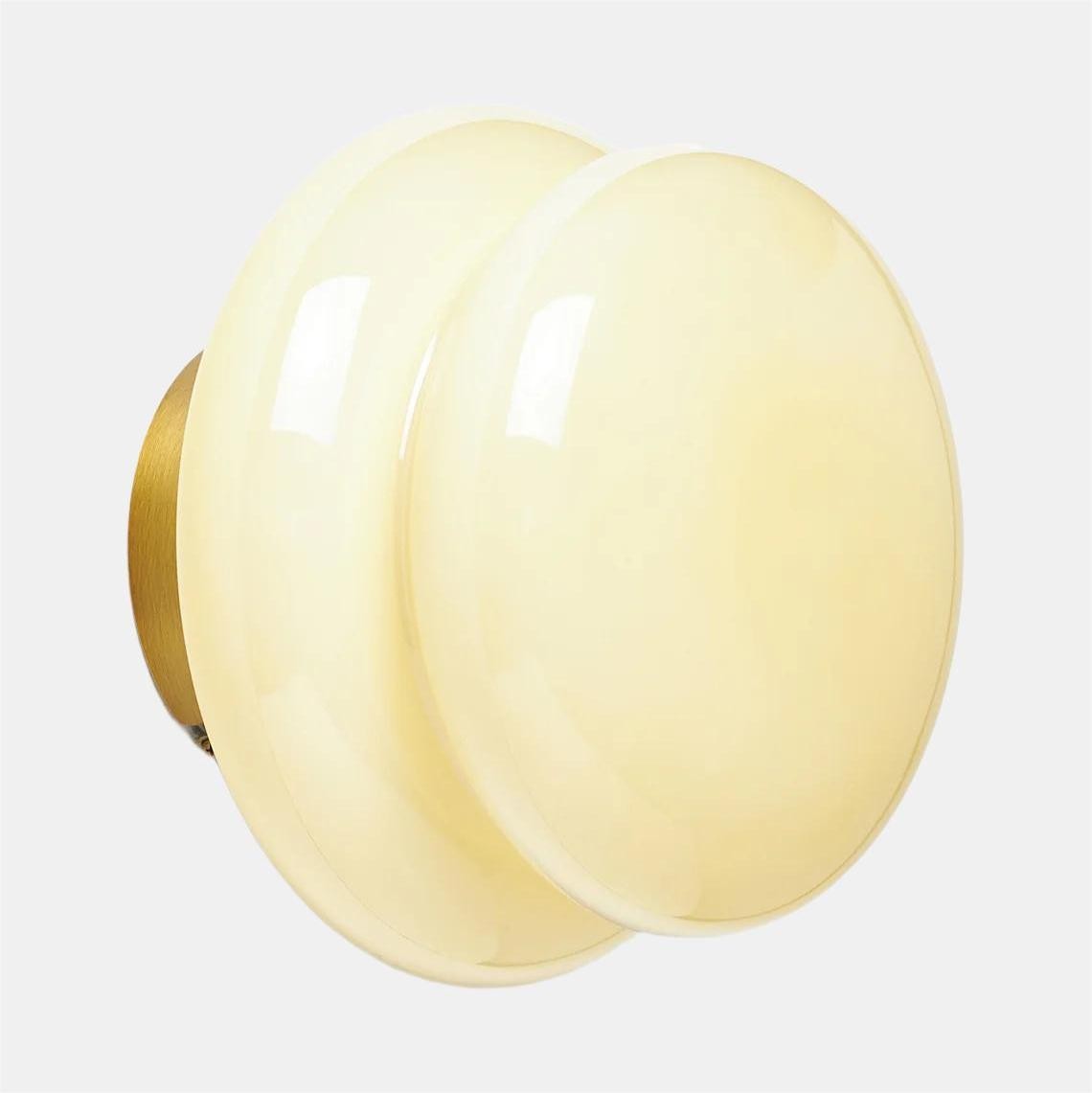 Orra Opaline Glass Wall Sconce - Classic Ambient Light for Hallway T423