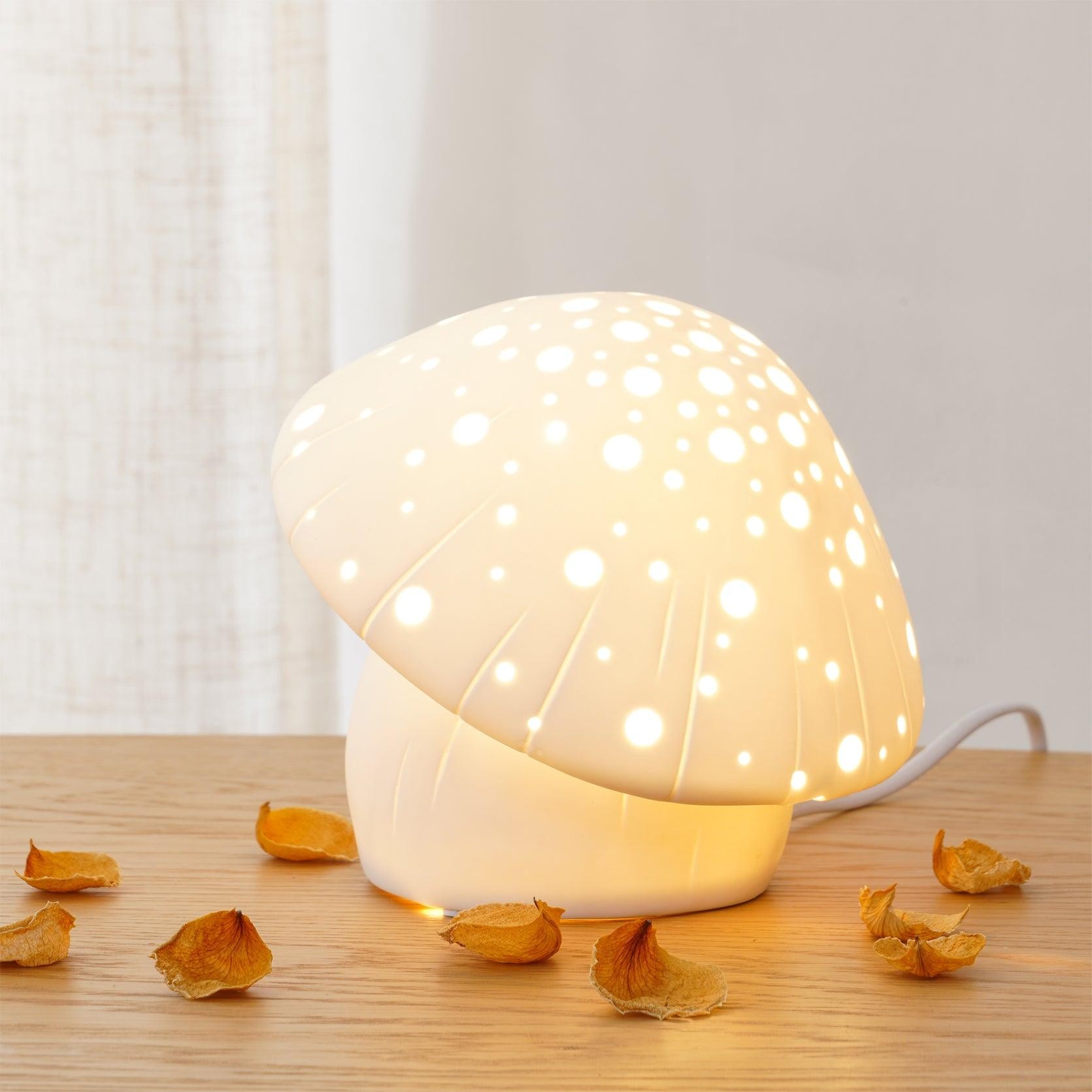 Cartoon Mushroom Skeletonized Table Lamp M363