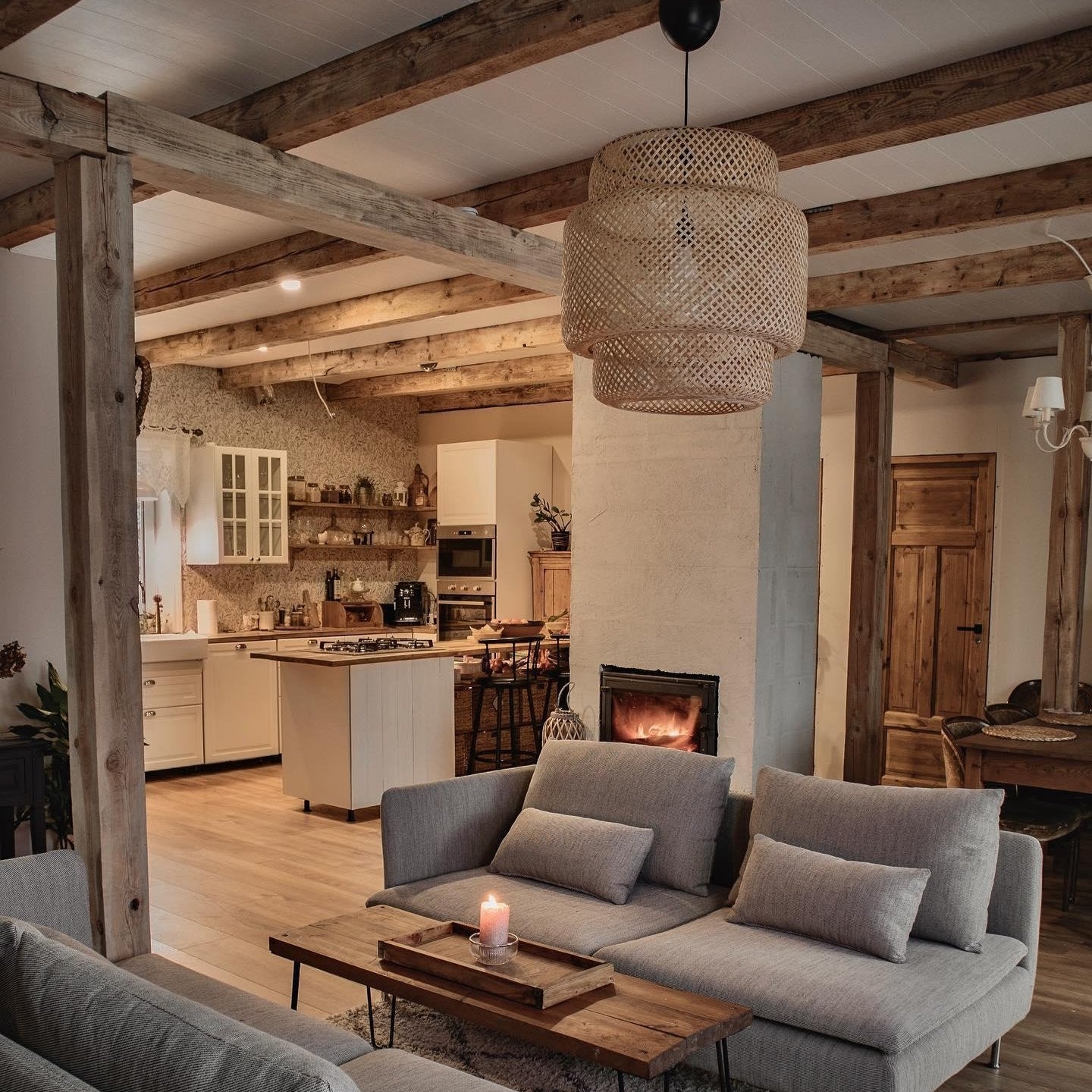 Bamboo Pendant Light T2111