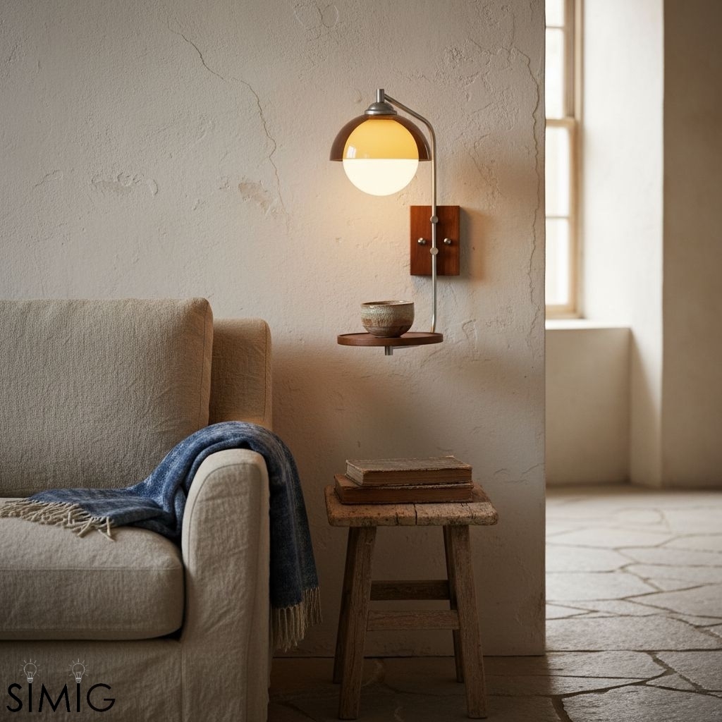 Afterglow Sunset Dual Shade Wall Lamp - Living Room Bedroom T588