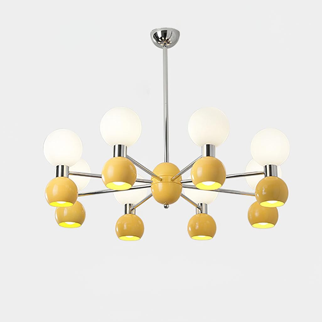 Modern Minimalist Multiple Head Metal Chandelier M212