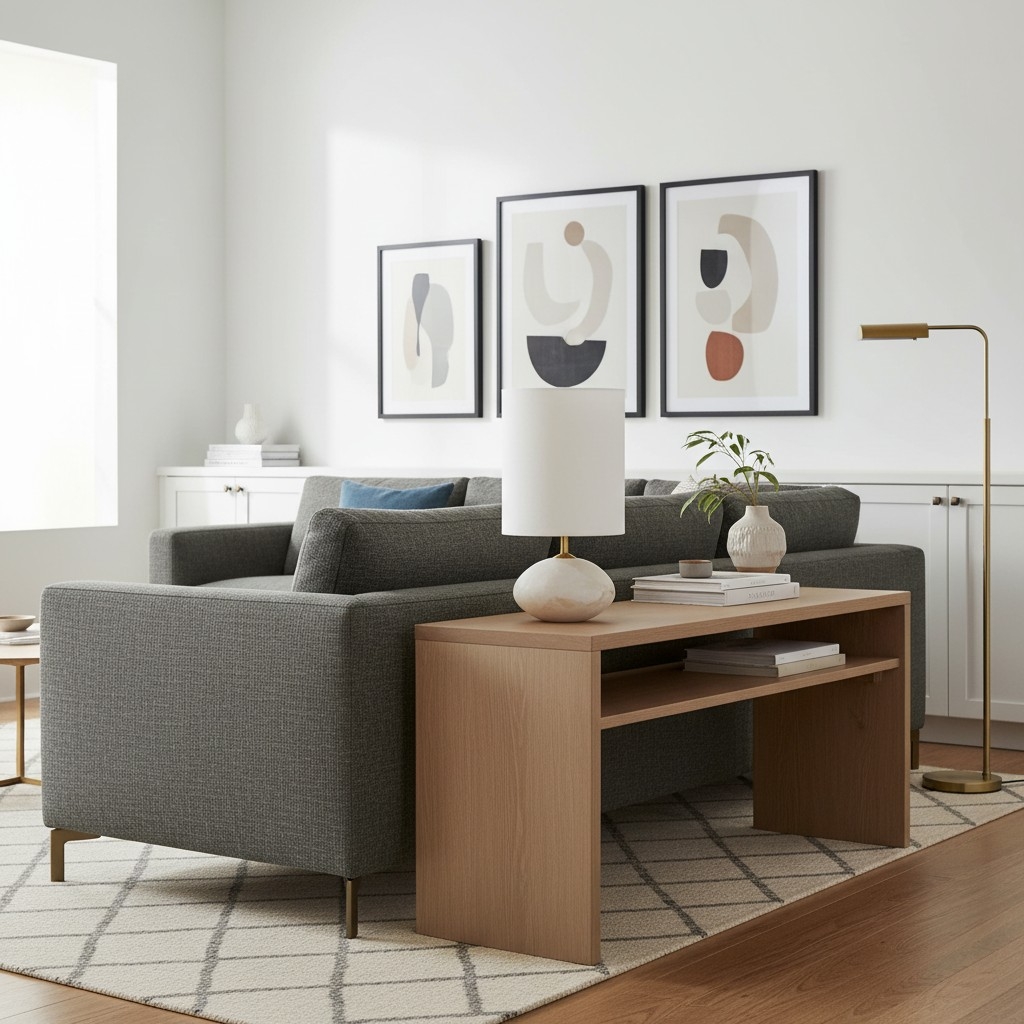 Albi Table Lamp Sleek Cylinder Base - Warm Glow for Modern Interiors and Small Spaces T724