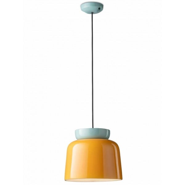 Fiesta Colorful Bowl-Shaped Pendant Light - Modern Ceramic for Dining Room T068