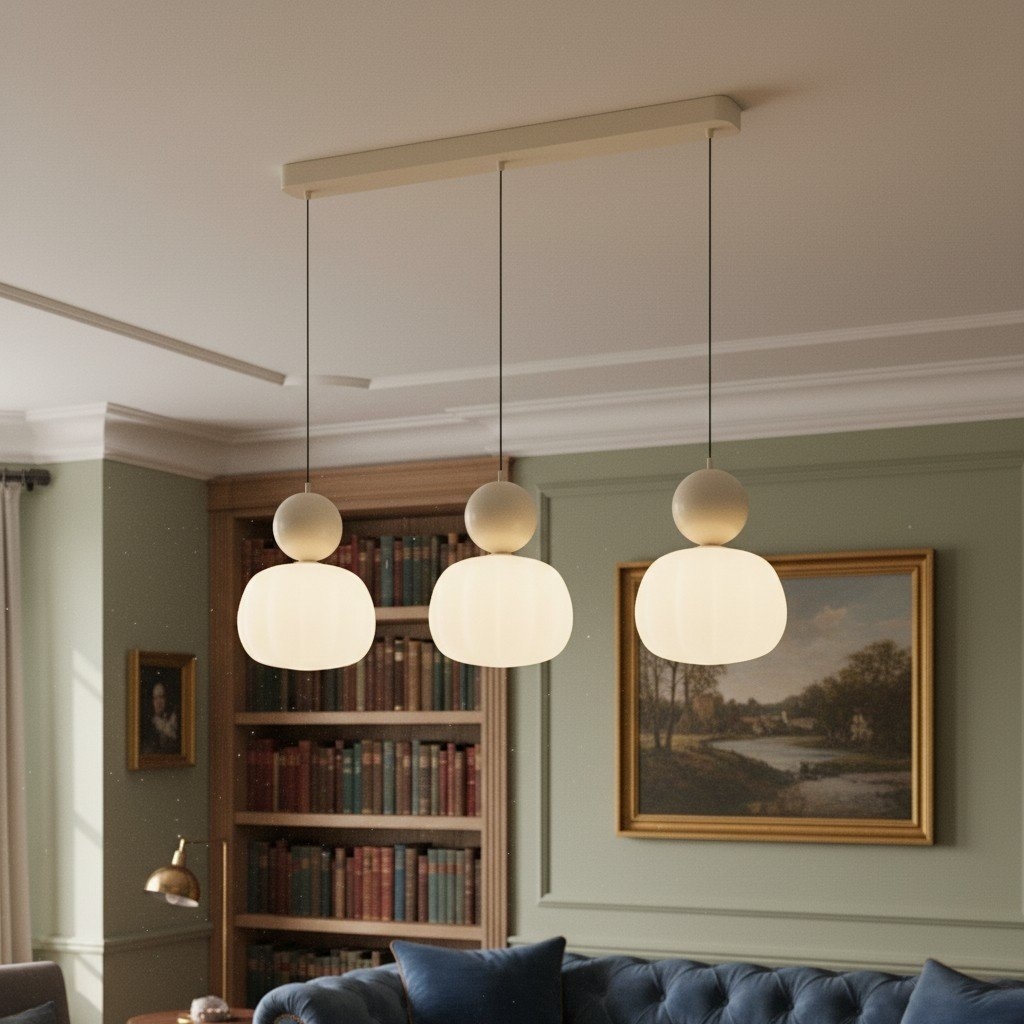 Ornavigo Modern Art Deco Pendant Light - Bauhaus Inspired Lighting for Kitchen Island T571