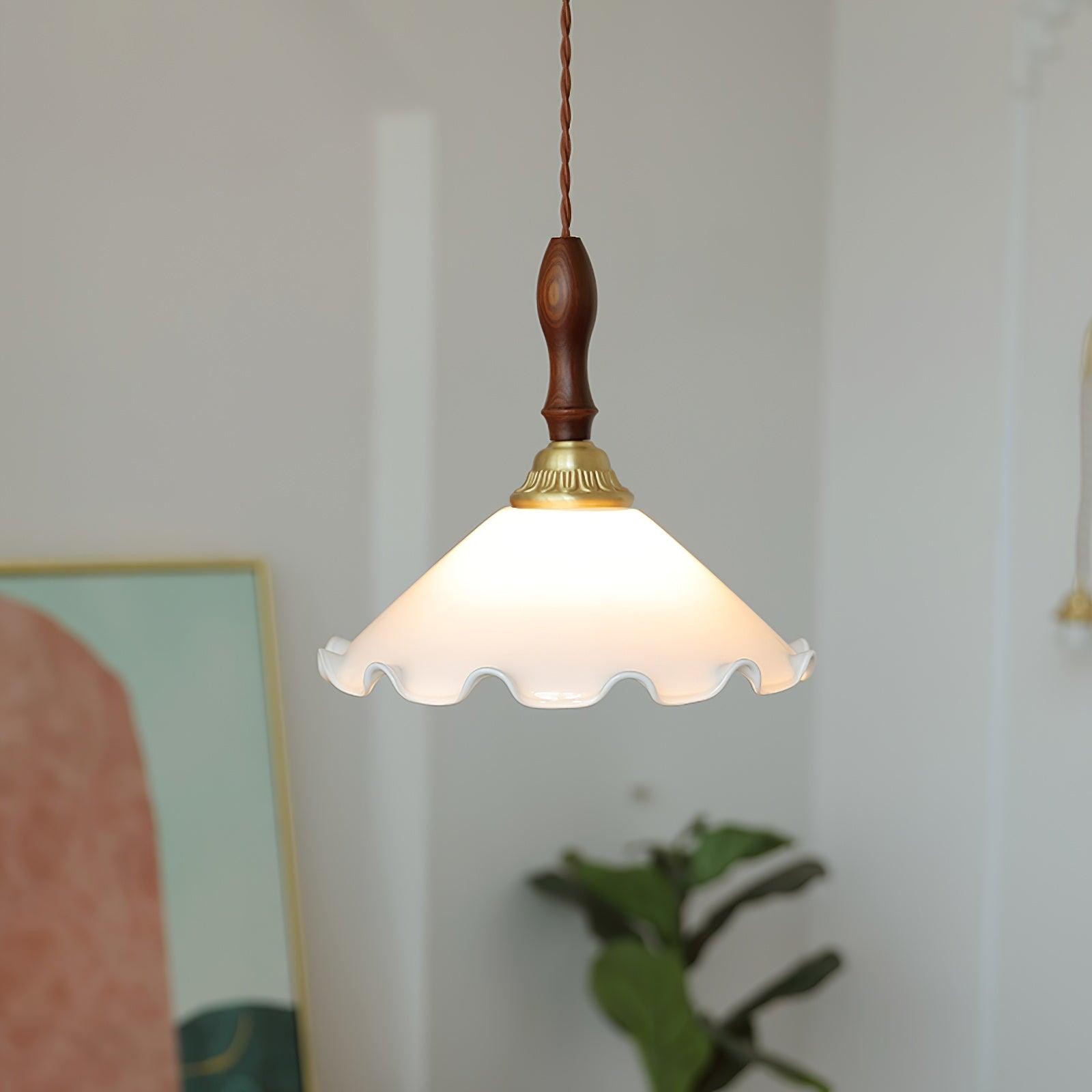 Milky Flower Pendant Light M254