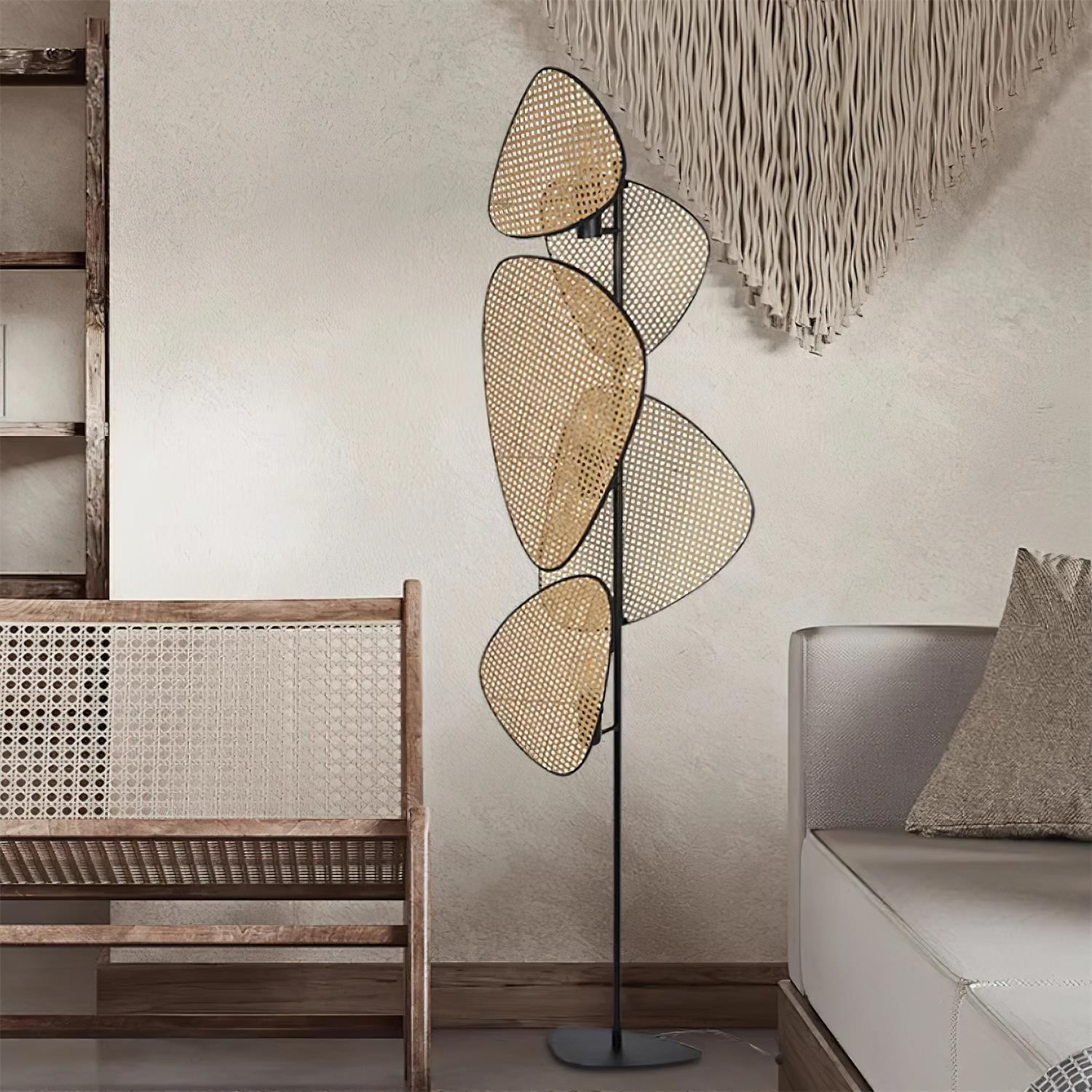 Creative Natural Rattan Floor Lamp M231