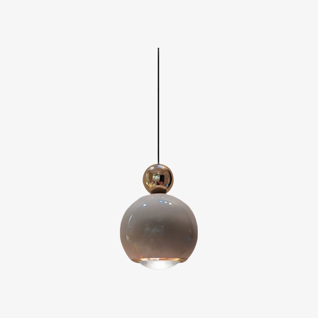 Glintap Cream Style Pendant Lamp - Adjustable Lift Pendant with Touch Tri-Color LED T2197