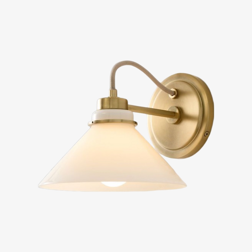 Aurenza Sconce – Farmhouse Wall Light with Metal Accents for Cozy Spaces T226