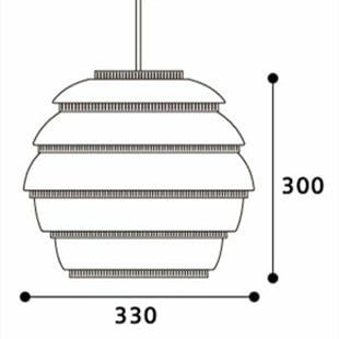 Classic Multilayer Beehive Pendant Light