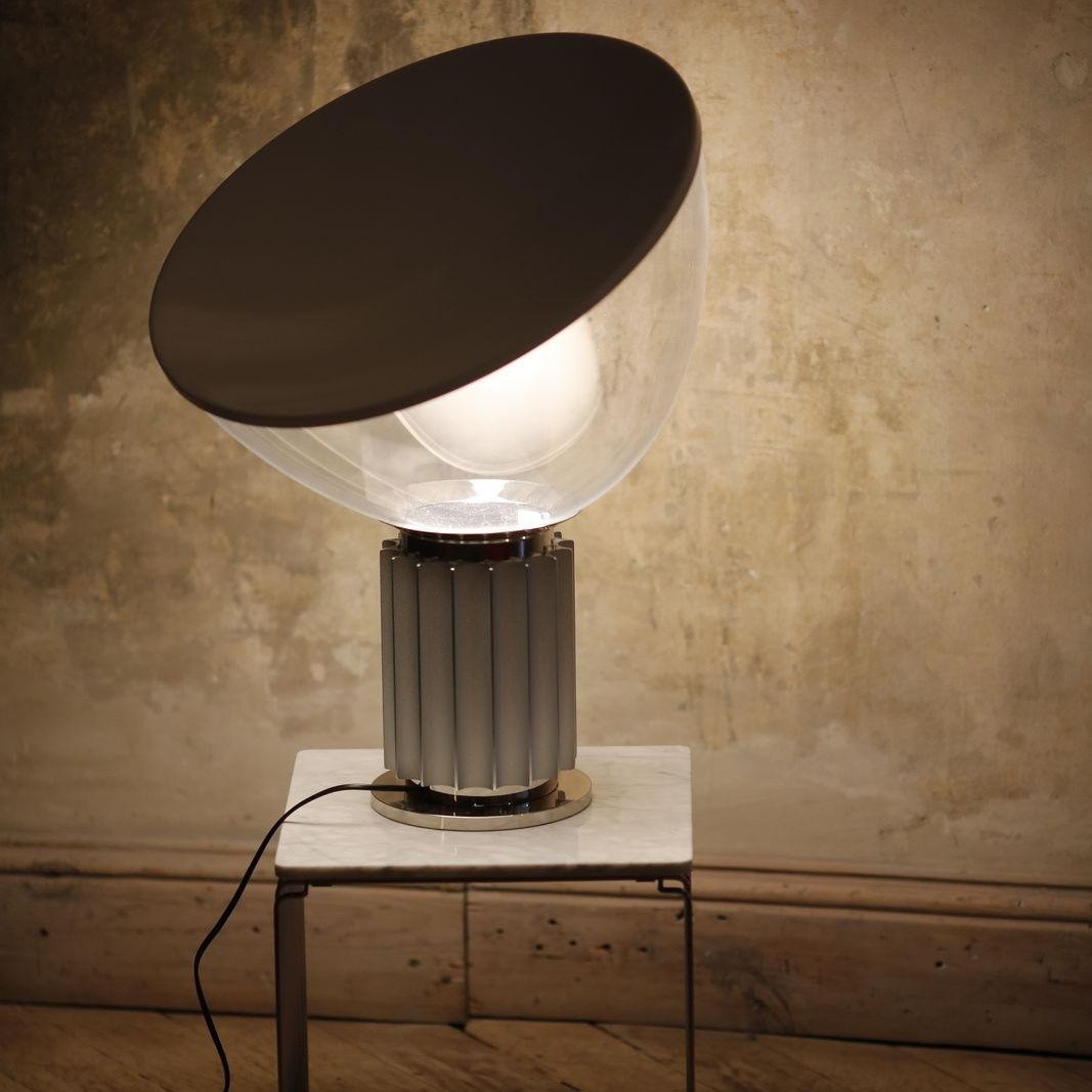 Bowlum Table Lamp - Designer Glass Table Lamp for Bedroom