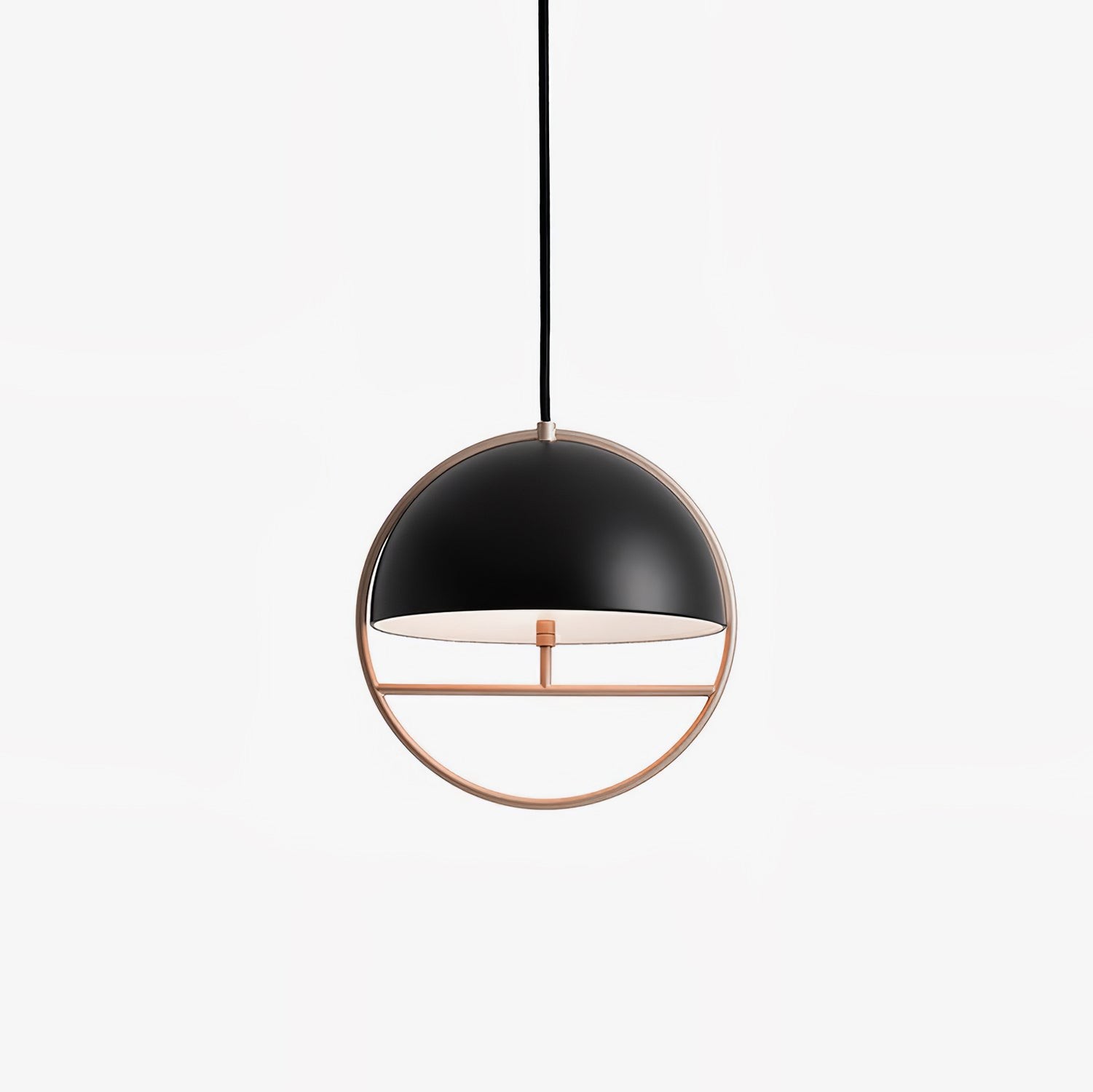 Nordic Hemispherical Ring Metal Pendant Lamp M448