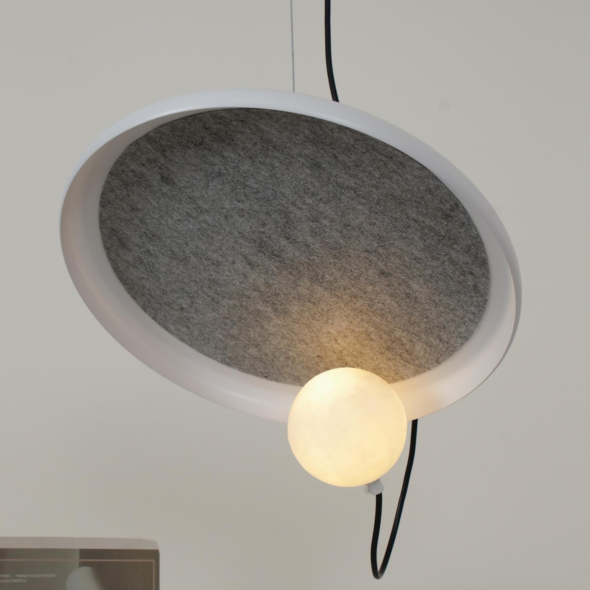 Acoustic Disc Pendant Lamp T1672