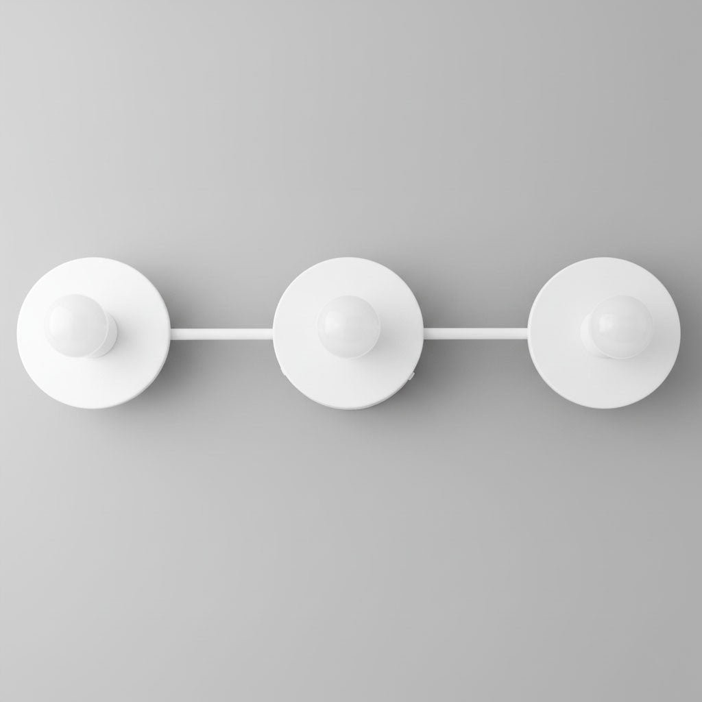 Radiro Globe Modern Colorful Vanity Light - Minimalist Bathroom Fixture in Multiple Finishes T360
