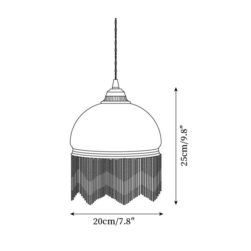 Vili Tassel Pendant Lamp T1271