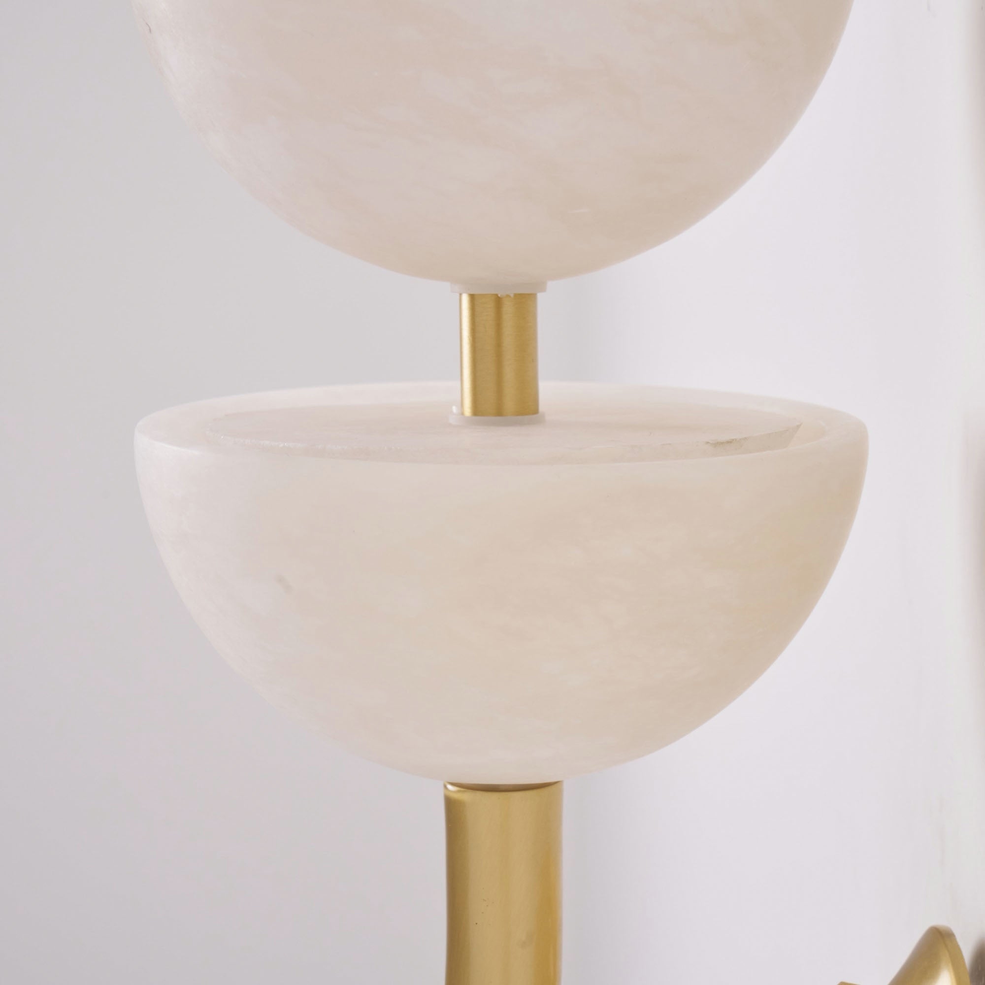 Triple Alabaster Wall Lamp T1789