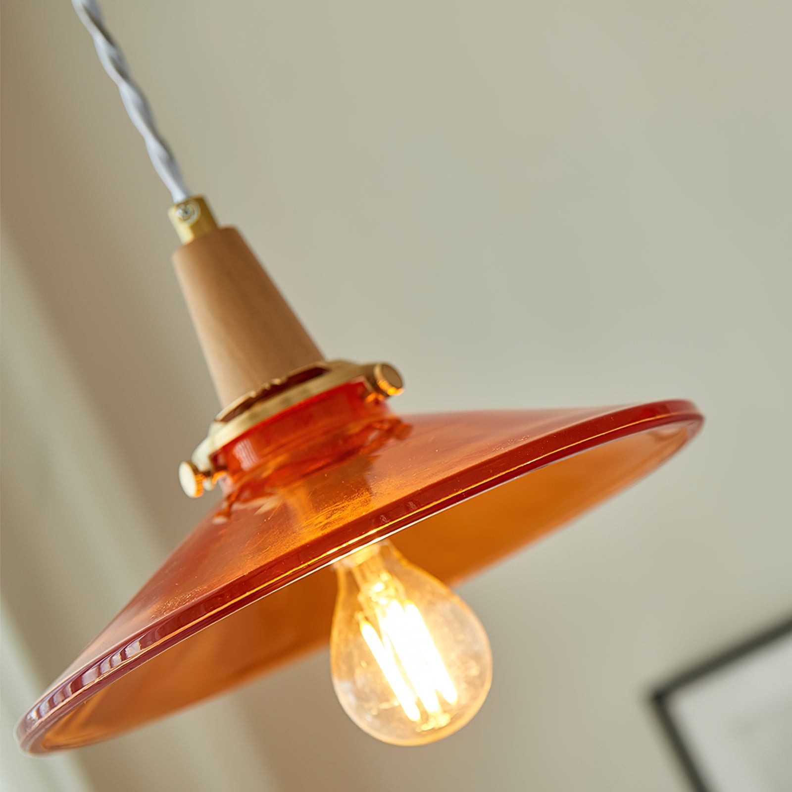 Nordic Brass Glass Pendant Lamp M185