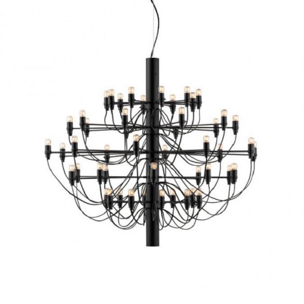 Tendrila Multi-Light Chandelier - Industrial Style Pendant Light for Dining Room