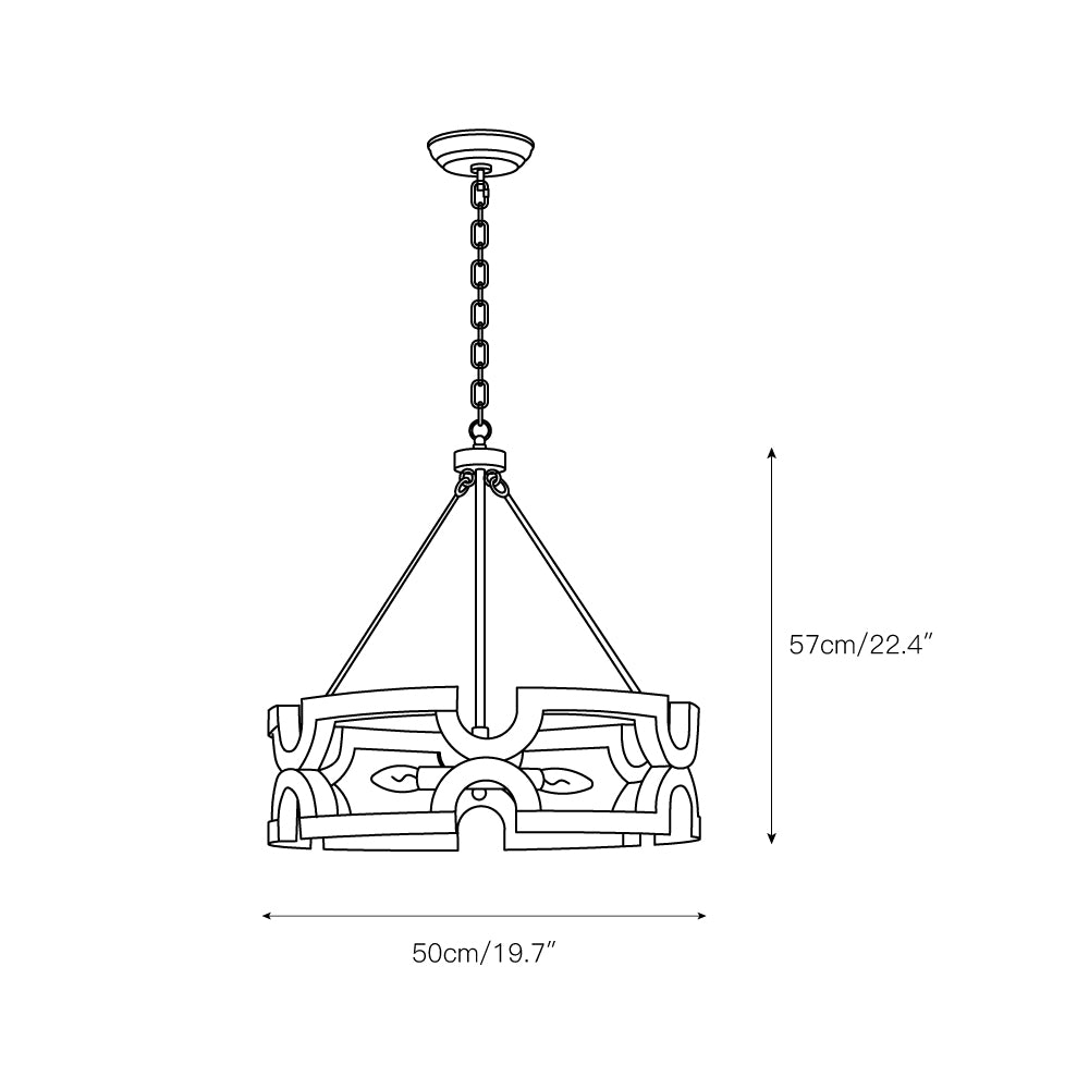 Jolla Chandelier T1748