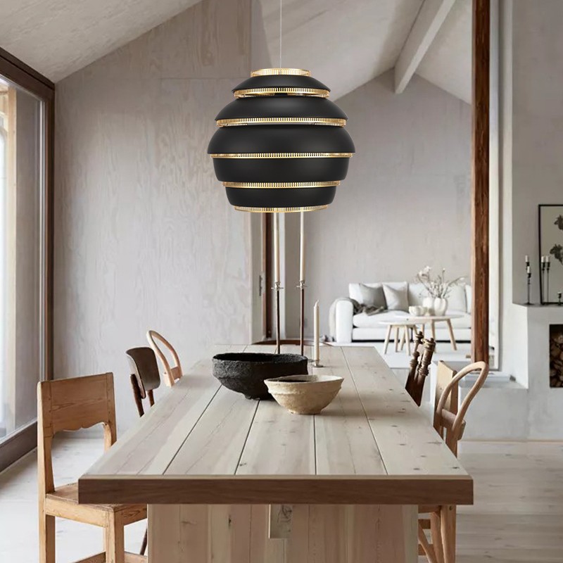 Classic Multilayer Beehive Pendant Light