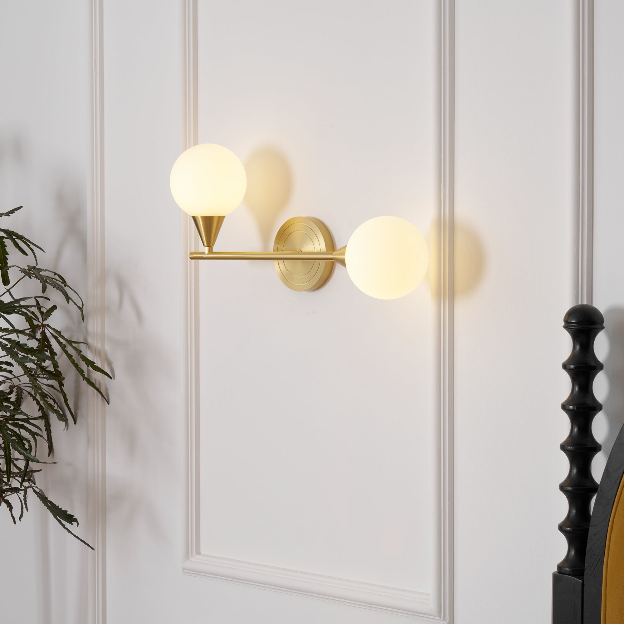 Holten Brass Armed Sconce T1633
