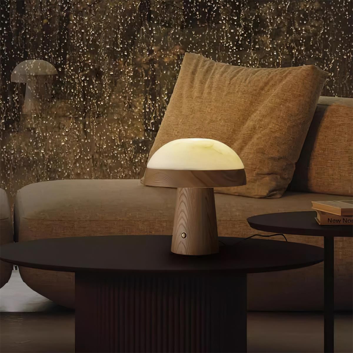 Nordic Minimalist Style Mushroom Shape Table Lamp M120