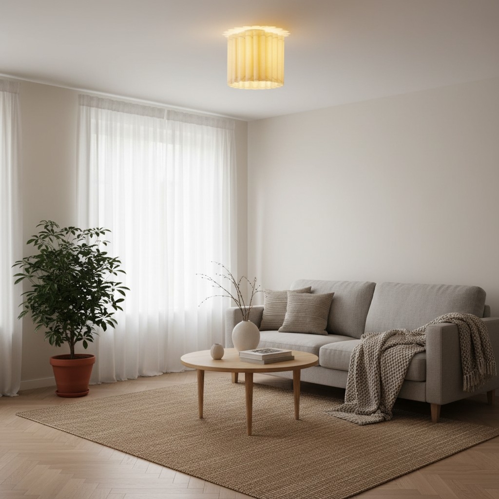 Velura Linen Shade Pendant - Modern Transitional Ceiling Light for Dining Rooms & Kitchens T808