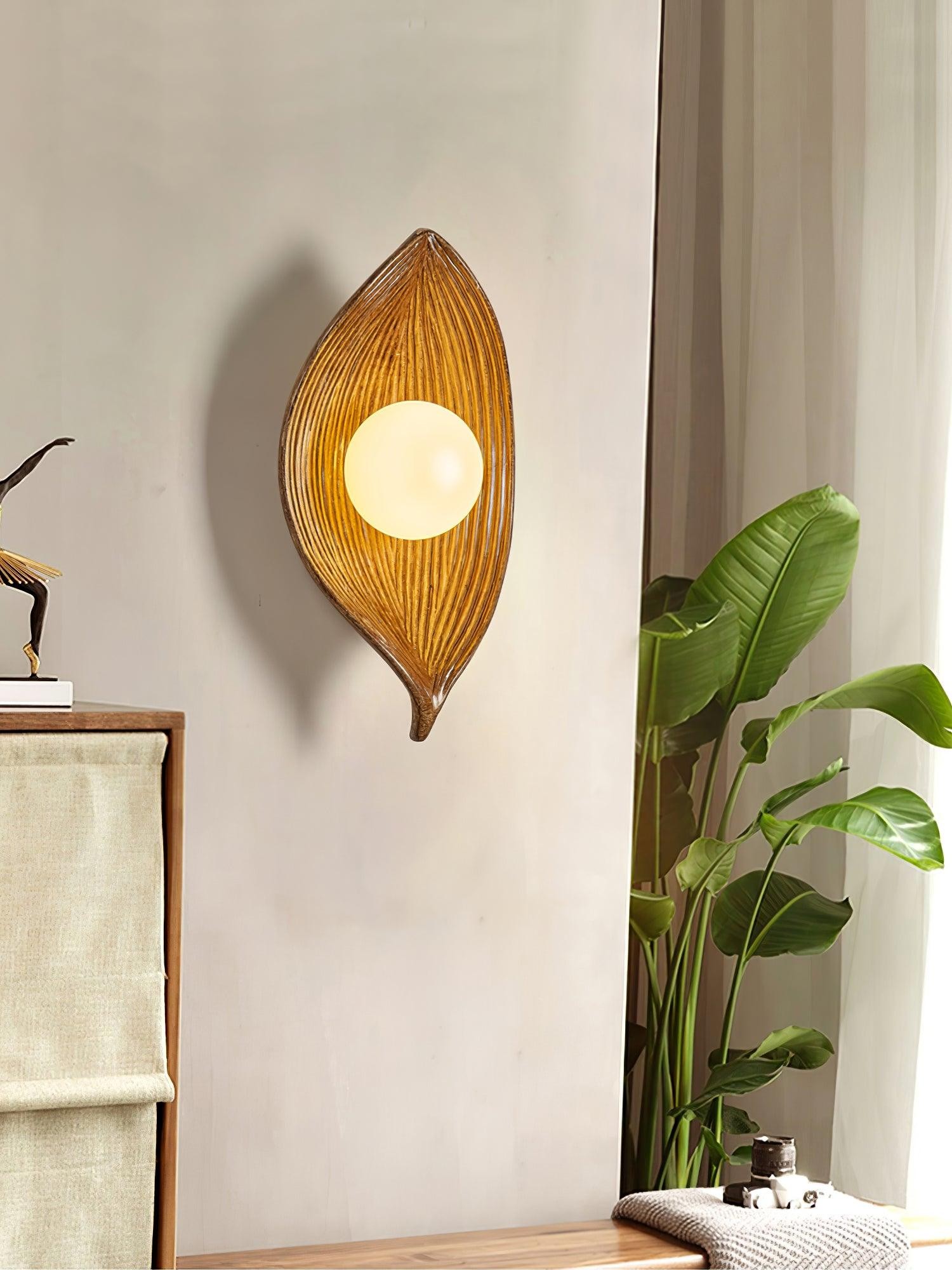 Leaf Canoe Wall Sconce M442