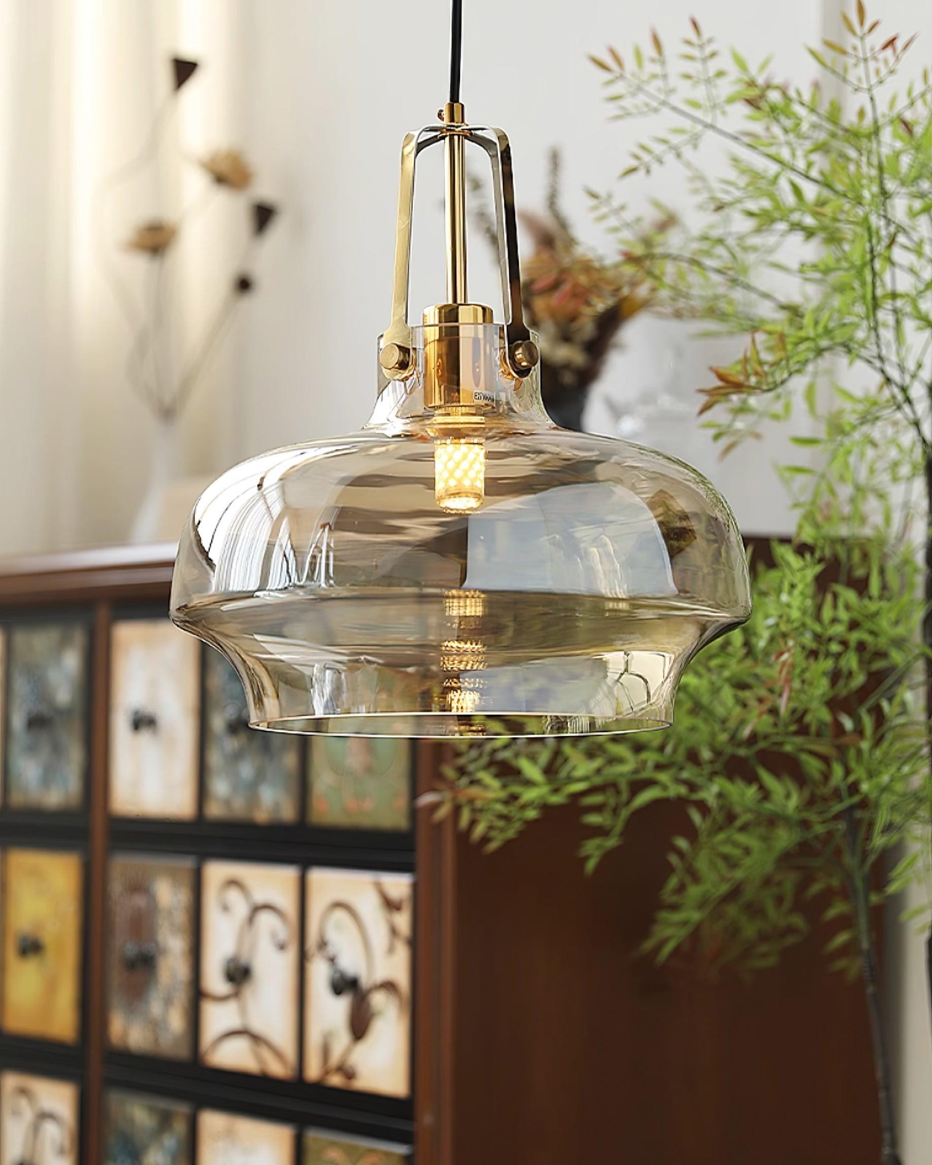 Light Luxury Glass Pendant Lamp P048