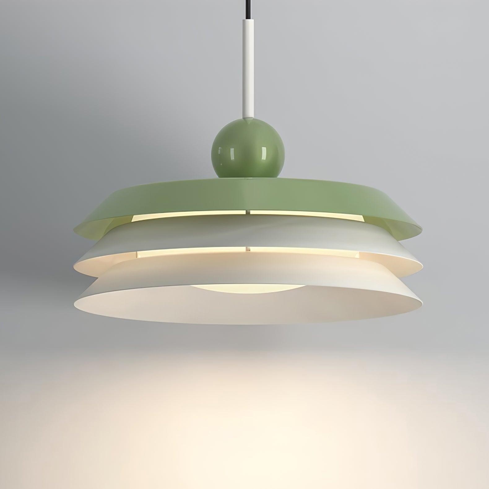 Nordic Creative Cream Style Multi-Layer Pendant Lamp For Living Room M345