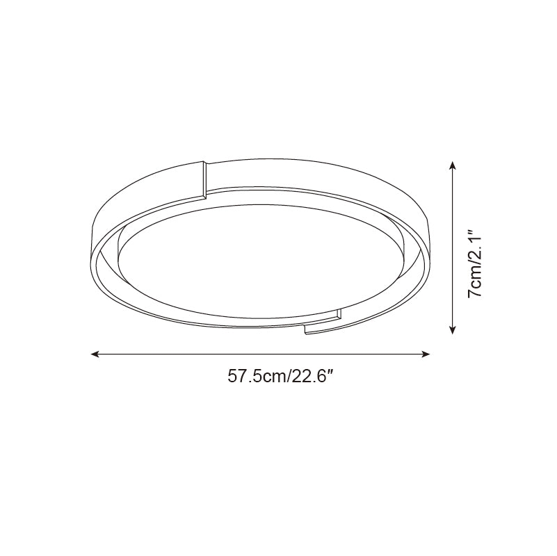 Dari Round Ceiling Light T1291