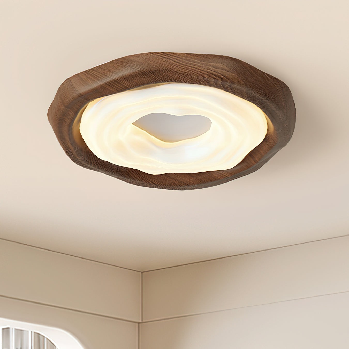 Oval Hollow Ceiling Light P030