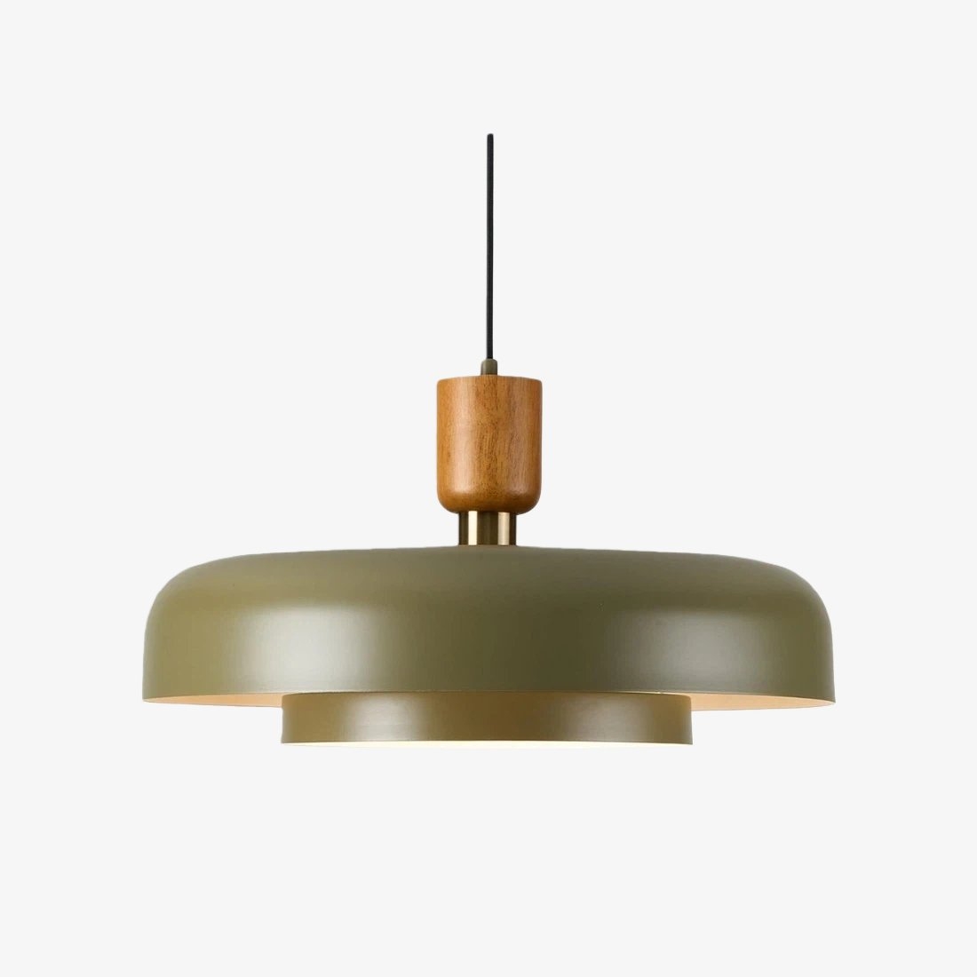 Orbulis Natural Wood Grain Pendant Light – Modern Minimalist Circular Light T594