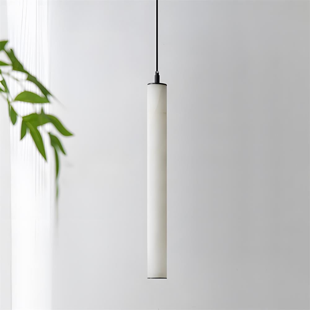 Calder Alabaster Tube Pendant Lamp T1571